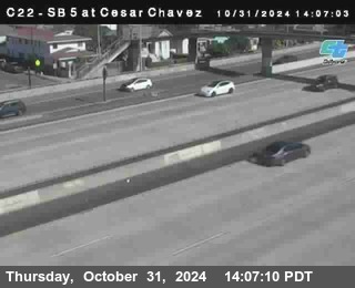 SB 5 at Cesar E Chaves Prkwy