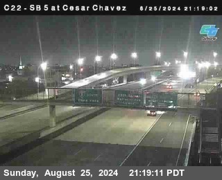 SB 5 at Cesar E Chaves Prkwy