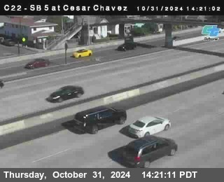 SB 5 at Cesar E Chaves Prkwy