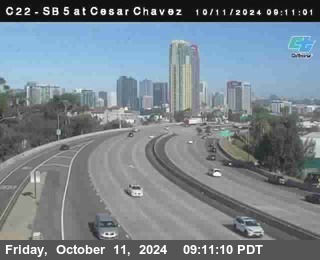 SB 5 at Cesar E Chaves Prkwy