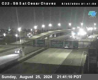 SB 5 at Cesar E Chaves Prkwy