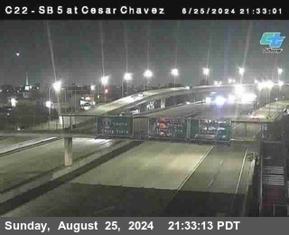 SB 5 at Cesar E Chaves Prkwy