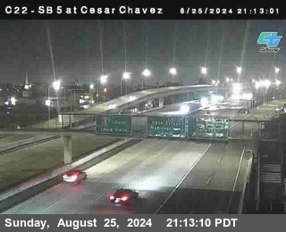 SB 5 at Cesar E Chaves Prkwy