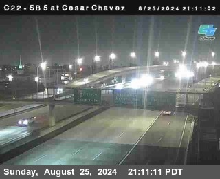 SB 5 at Cesar E Chaves Prkwy