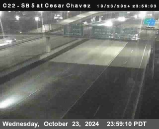 SB 5 at Cesar E Chaves Prkwy