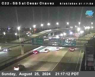 SB 5 at Cesar E Chaves Prkwy