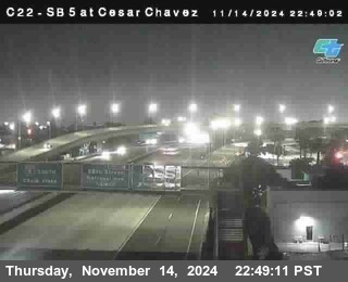 SB 5 at Cesar E Chaves Prkwy