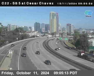 SB 5 at Cesar E Chaves Prkwy