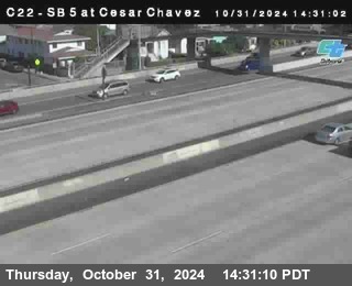 SB 5 at Cesar E Chaves Prkwy