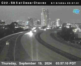 SB 5 at Cesar E Chaves Prkwy