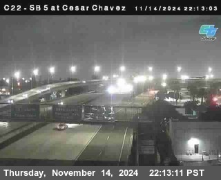 SB 5 at Cesar E Chaves Prkwy