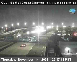 SB 5 at Cesar E Chaves Prkwy