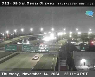 SB 5 at Cesar E Chaves Prkwy