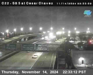 SB 5 at Cesar E Chaves Prkwy