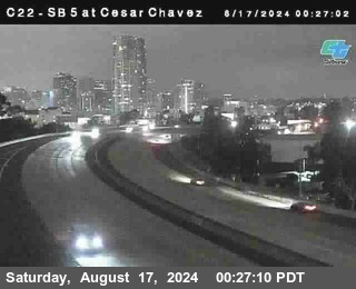 SB 5 at Cesar E Chaves Prkwy