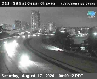 SB 5 at Cesar E Chaves Prkwy