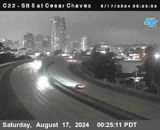 SB 5 at Cesar E Chaves Prkwy