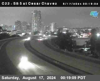 SB 5 at Cesar E Chaves Prkwy