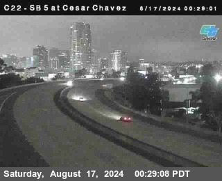 SB 5 at Cesar E Chaves Prkwy