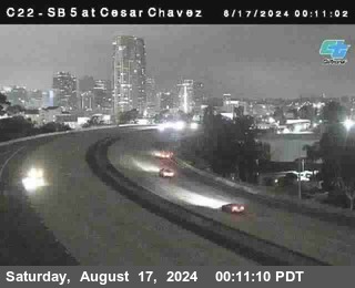 SB 5 at Cesar E Chaves Prkwy