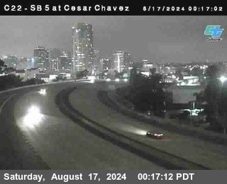 SB 5 at Cesar E Chaves Prkwy