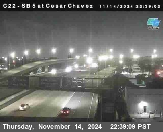 SB 5 at Cesar E Chaves Prkwy