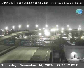 SB 5 at Cesar E Chaves Prkwy