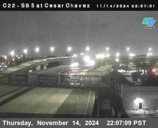 SB 5 at Cesar E Chaves Prkwy