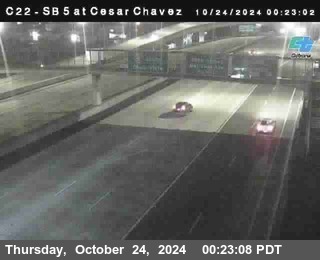 SB 5 at Cesar E Chaves Prkwy