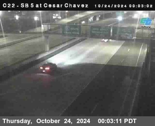 SB 5 at Cesar E Chaves Prkwy