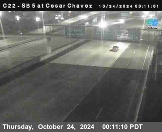 SB 5 at Cesar E Chaves Prkwy