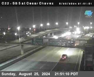 SB 5 at Cesar E Chaves Prkwy