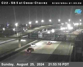 SB 5 at Cesar E Chaves Prkwy