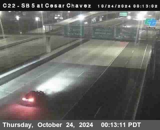 SB 5 at Cesar E Chaves Prkwy