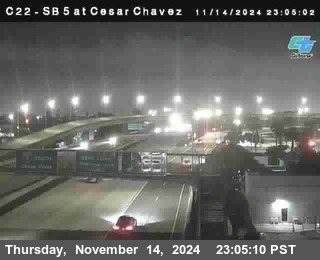 SB 5 at Cesar E Chaves Prkwy