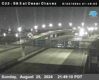 SB 5 at Cesar E Chaves Prkwy