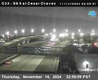 SB 5 at Cesar E Chaves Prkwy