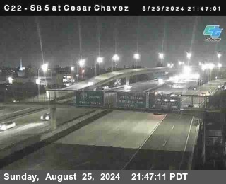 SB 5 at Cesar E Chaves Prkwy