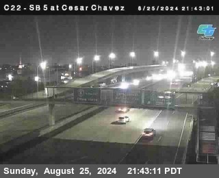 SB 5 at Cesar E Chaves Prkwy