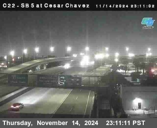 SB 5 at Cesar E Chaves Prkwy