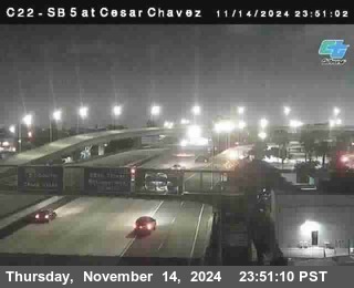 SB 5 at Cesar E Chaves Prkwy