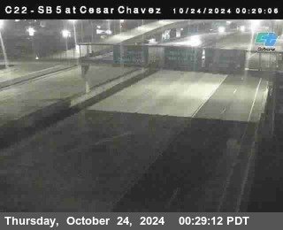 SB 5 at Cesar E Chaves Prkwy