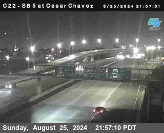 SB 5 at Cesar E Chaves Prkwy