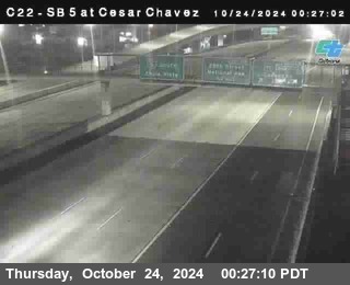 SB 5 at Cesar E Chaves Prkwy