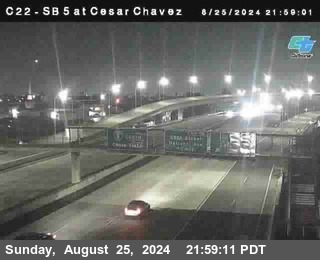 SB 5 at Cesar E Chaves Prkwy