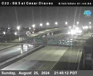 SB 5 at Cesar E Chaves Prkwy