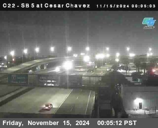 SB 5 at Cesar E Chaves Prkwy