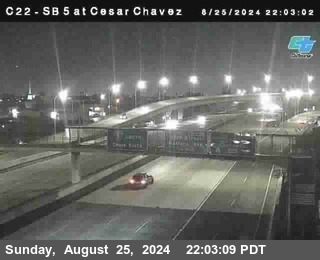 SB 5 at Cesar E Chaves Prkwy