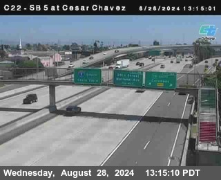 SB 5 at Cesar E Chaves Prkwy