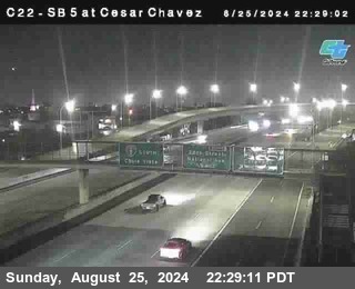 SB 5 at Cesar E Chaves Prkwy